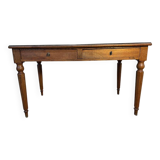 Louis Philippe style oak desk or table