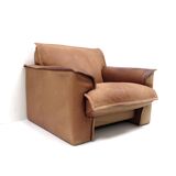 Vintage easy chair / lounge chair Leolux thick leather