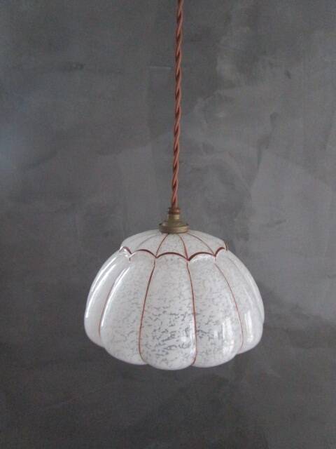 Antique suspension - Clichy glassware