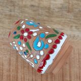 Vintage Dakas Archangelos Salt & Pepper Shakers, Textured Glaze Terracotta