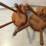 Chaises en bois pin montagnard