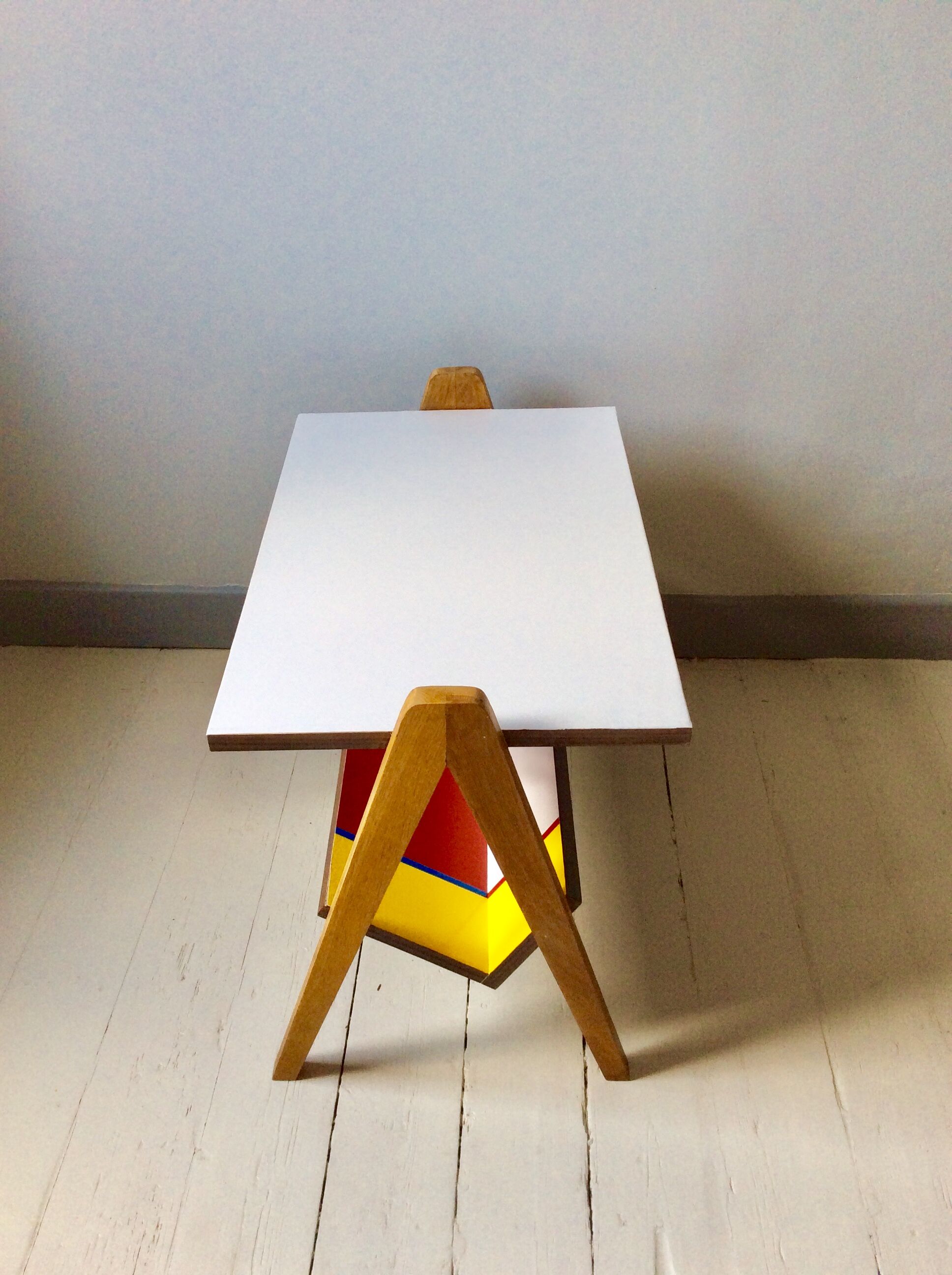 Coffee table legs vintage compass