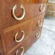 Art Deco period chest of drawers in walnut 1930