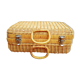Wicker suitcase