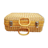 Wicker suitcase