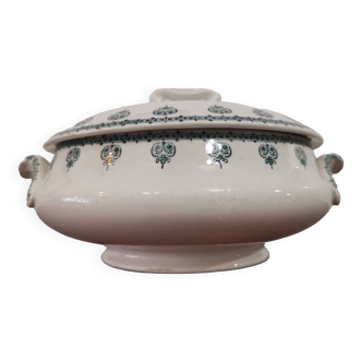 Earthenware tureen from Céranord St Amand Nouvelles Usines