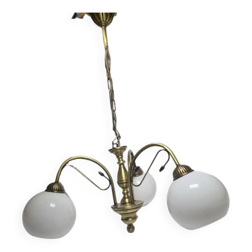 Vintage Art Nouveau chandelier, Poland, 1970s