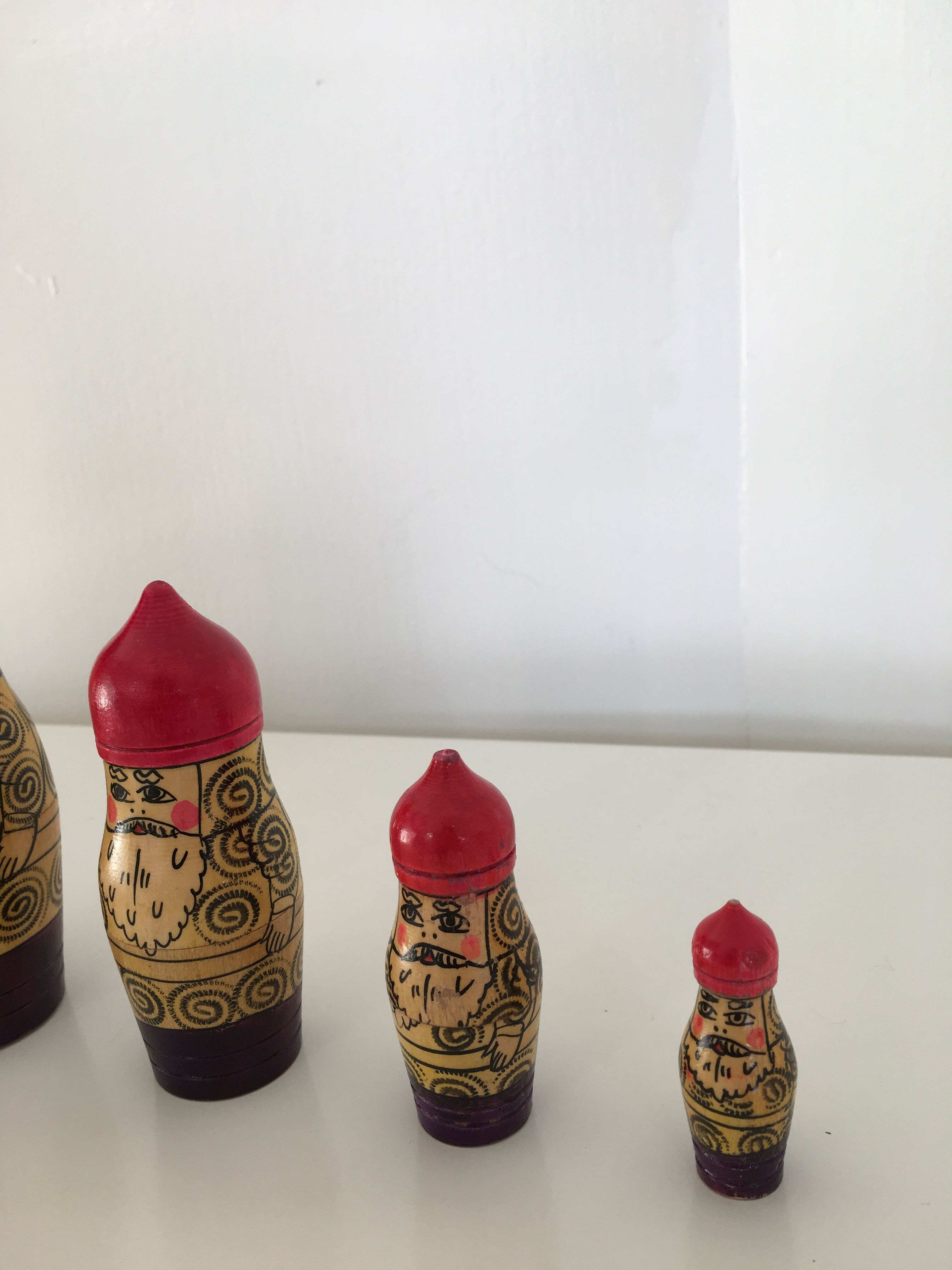 Vintage nesting dolls