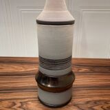 Ceramic lamp stamped scandinavian design 1960.