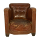 Pretty leather armchair