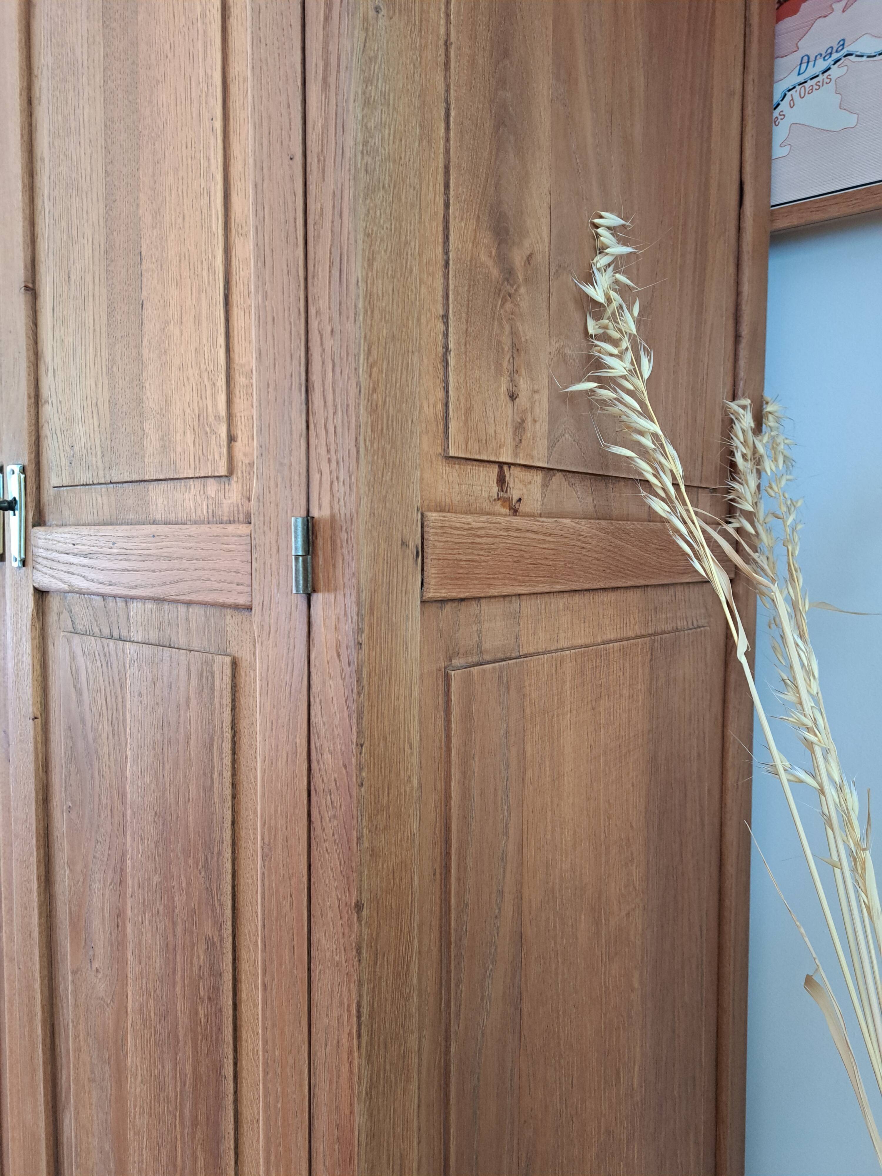 Parisian oak wardrobe