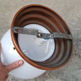 Ceiling light in copper art deco marine