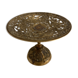 Openwork mythological cup in bronze on pedestal, Renaissance style