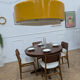 Vintage yellow suspension
