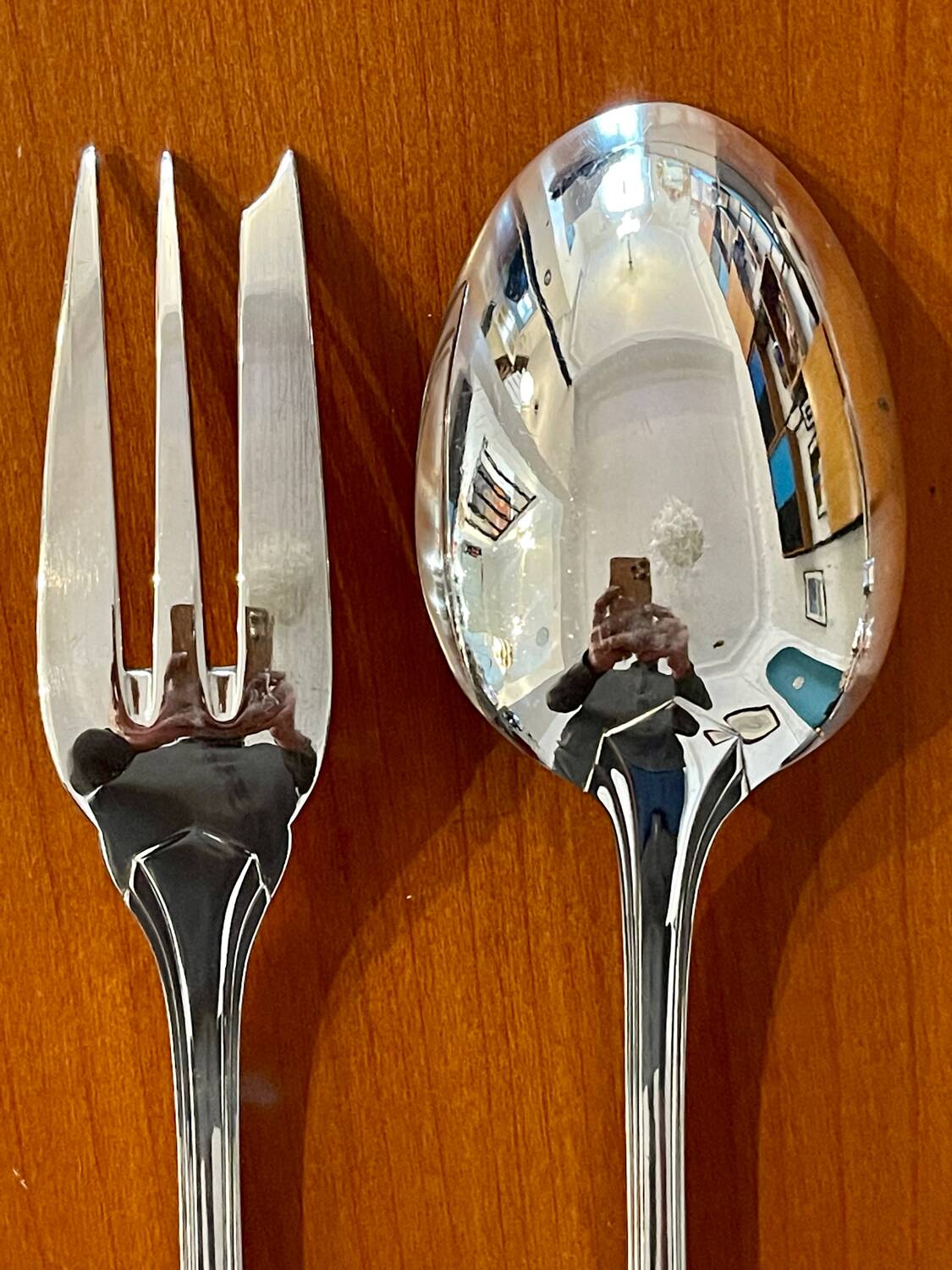 Christofle boréal, 2 serving cutlery very good condition