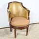 Beech Swivel Office Armchair, Louis XVI style – Late 19th century