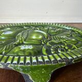 Old enameled cast iron trivet