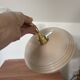 Paire d’appliques murales pastel