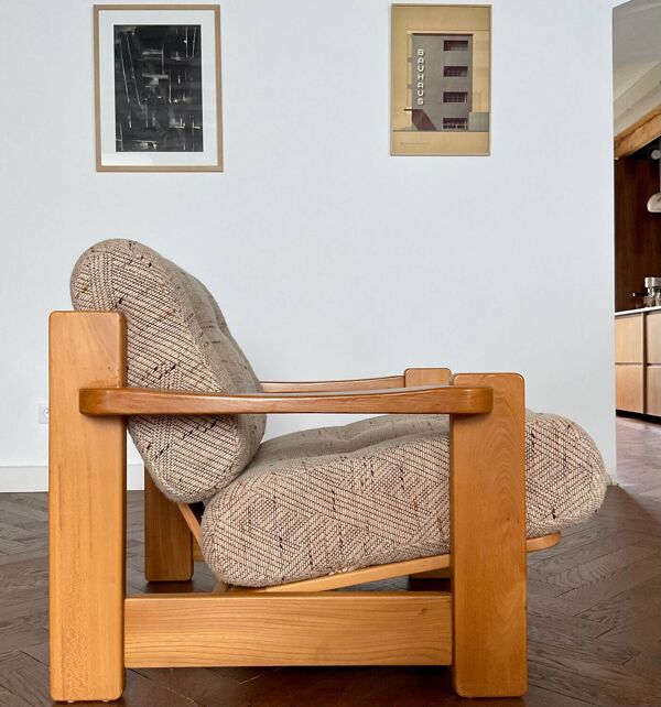 Fauteuil Maison Regain vintage années 70/80