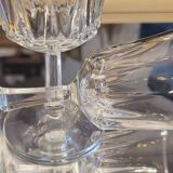 70's water glasses and wine glasses set