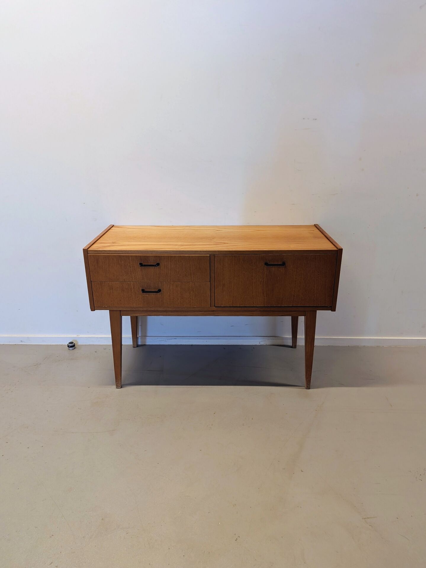 Vintage Scandinavian wooden sideboard / TV hi-fi unit