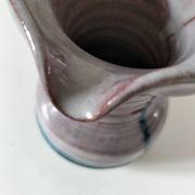 Glazed ceramic pitcher by Pichet Accolay, circa 1955–1965.