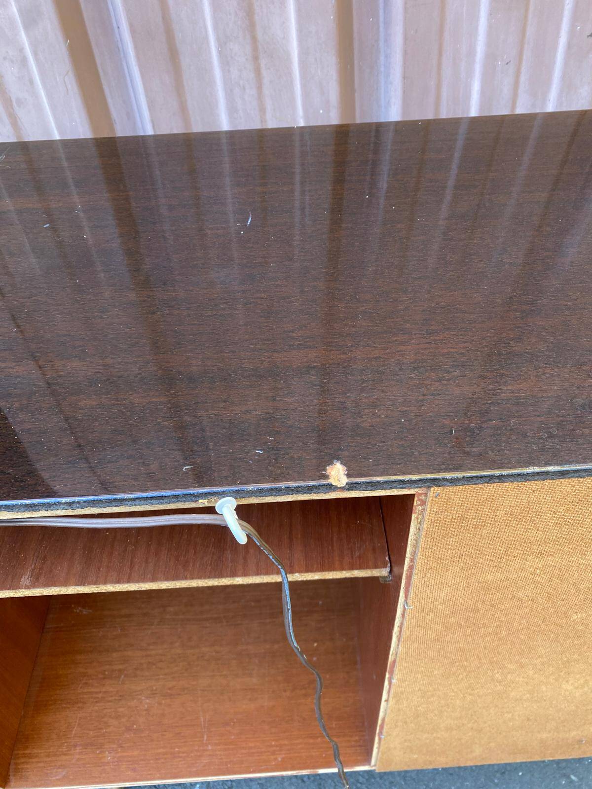 Vintage Prinz illuminated bar cabinet from the 1960s