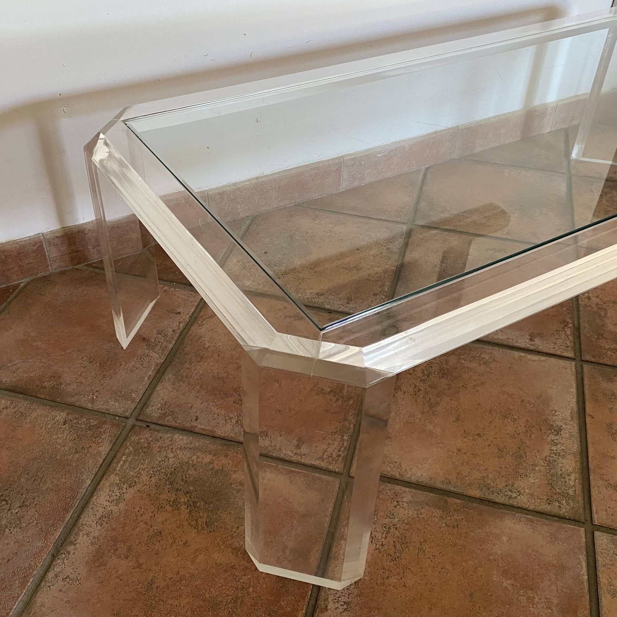 Athena coffee table by David Lange. 1970. 120x60.