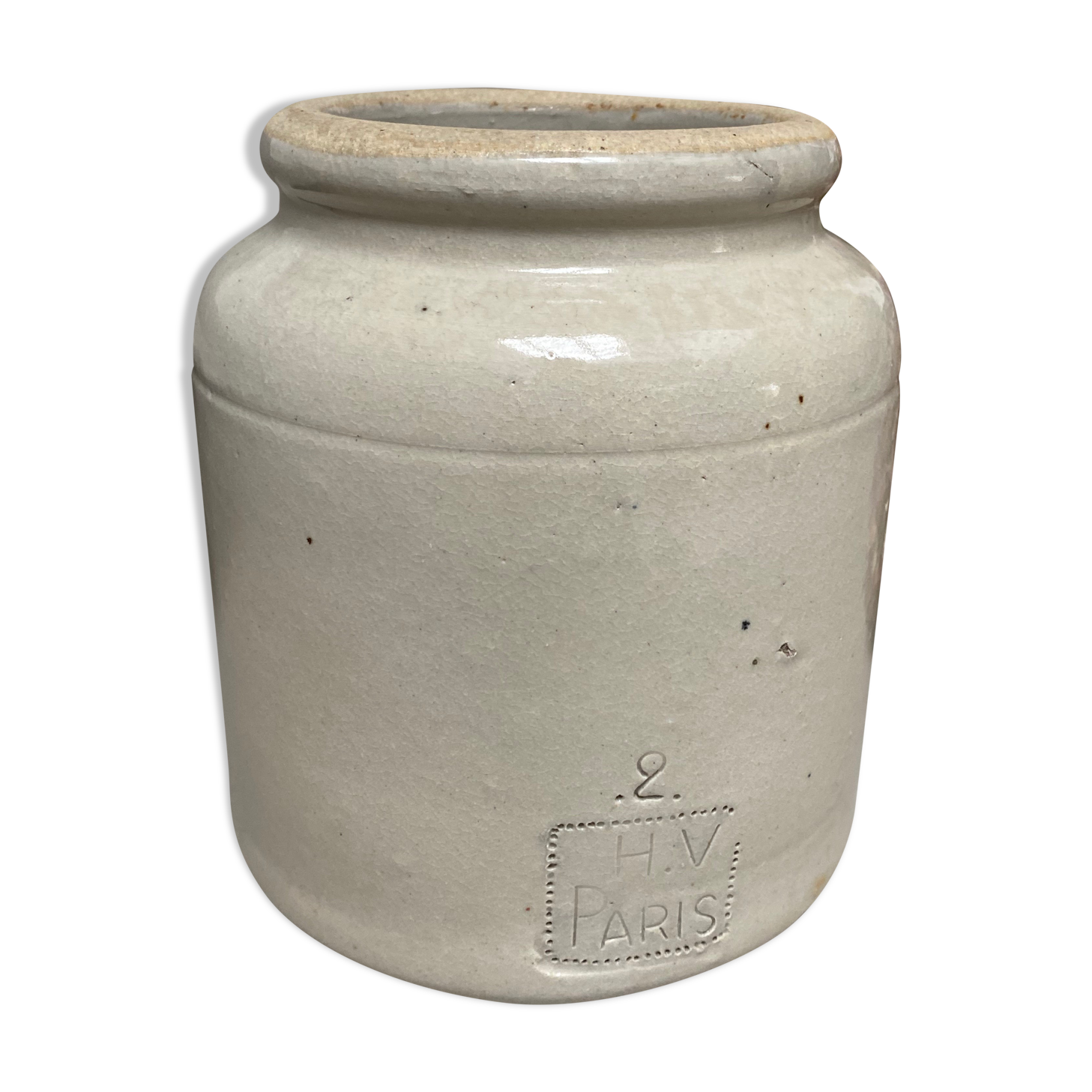Large varnished earth jar