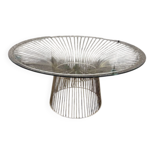 Table basse en verre