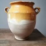 Pot a confits vernissé du Sud Ouest XIX ème