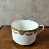 Paire de déjeuner en porcelaine