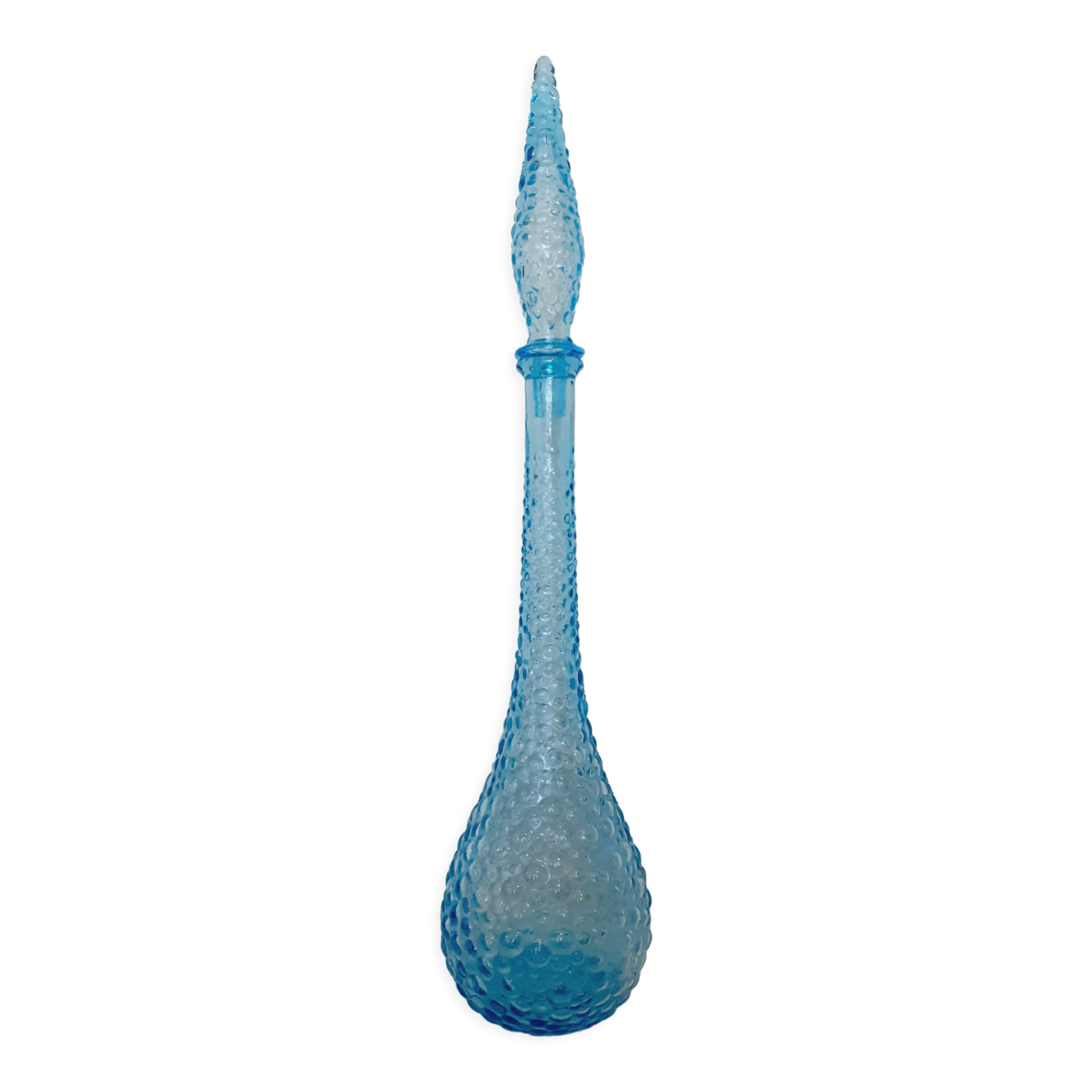 Turquoise polished decanter