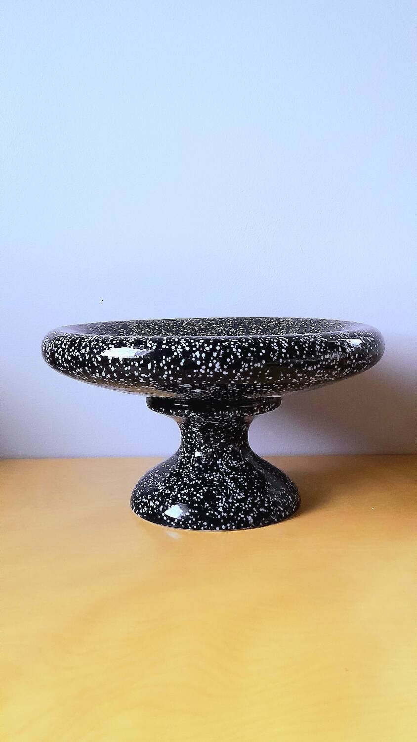 Ceramic footed bowl 1980
