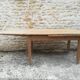 Oak farmhouse table