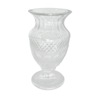 Medicis model vase in cristal Val Saint Lambert