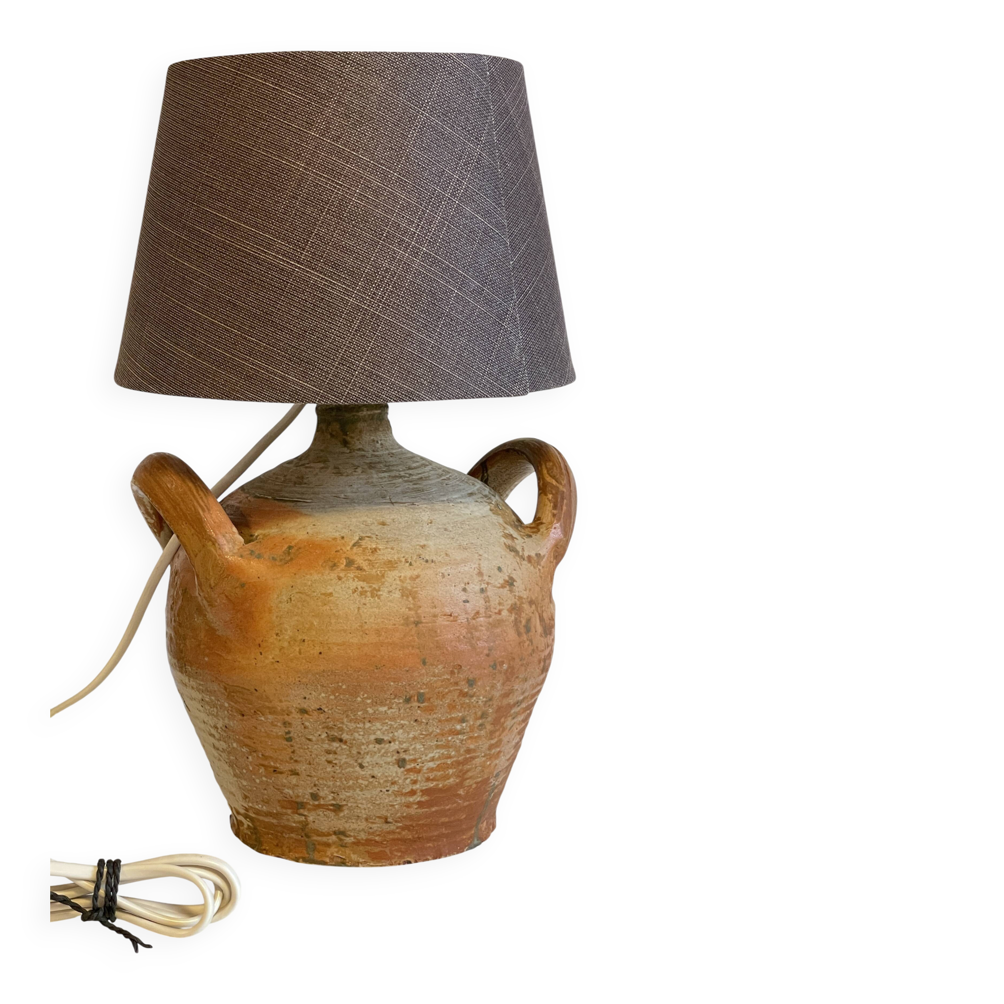 VINTAGE Artisan Pottery LAMP