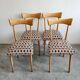 Set of 4 Mid-Century Modern Bowtie dining chairs by Ico Parisi