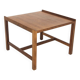 Walnut coffee table, Karl-Erik Ekselius, Sweden, 1960