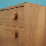 Teak chest of drawers, Danish design, 1970s, made in Denmark