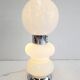 Italian space age floor lamp in Murano glass 1970s