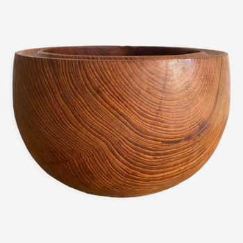 Wooden salad bowl