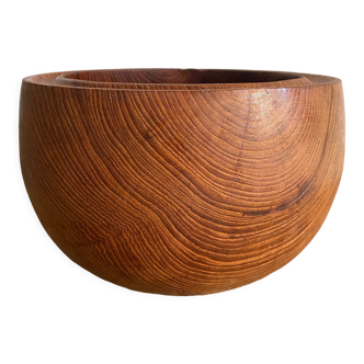 Wooden salad bowl