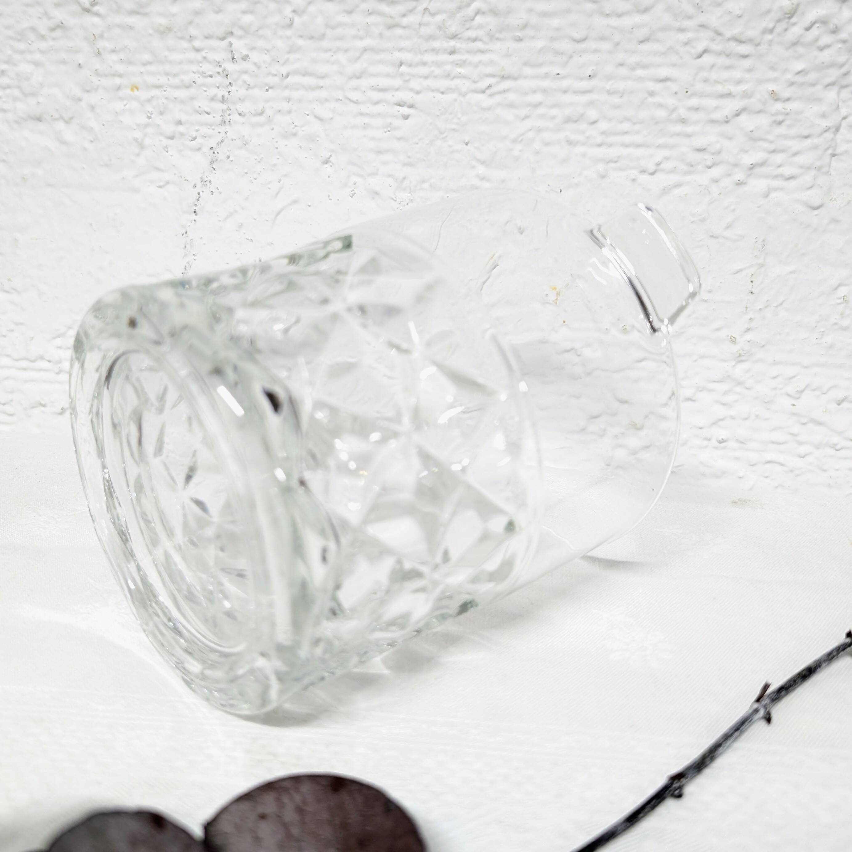 Glass ice bucket