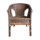 Fauteuil vintage en rotin