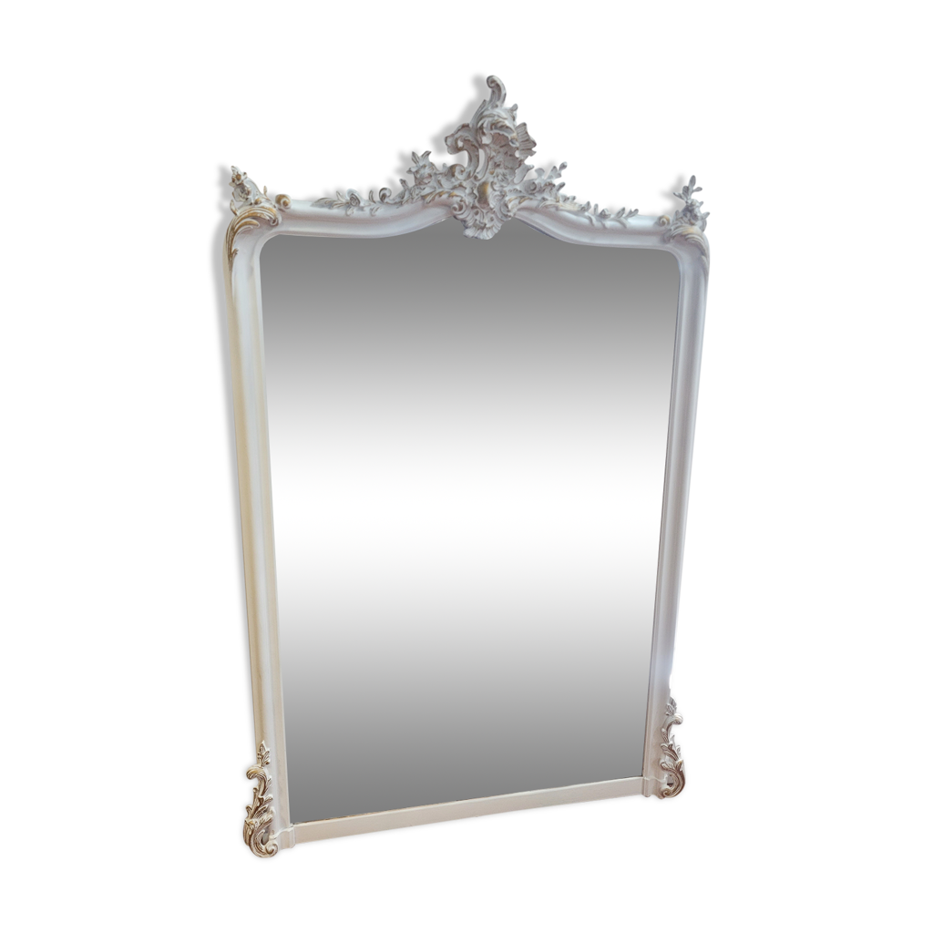 Acheter Miroir ancien biseauté sur la brocante en ligne