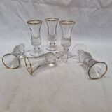 6 verres à liqueur