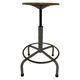 Vintage Industrial Workshop Stool Work Stool Adjustable In Height 60's design