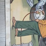 School poster "the mechanic/the station" 56x76