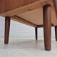 1960s, Danish chest of drawers, original condition, foldable mirror, solid teak wood.
